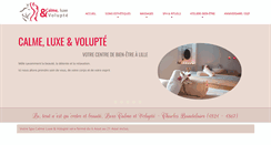 Desktop Screenshot of calme-luxe-volupte.com