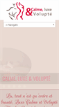 Mobile Screenshot of calme-luxe-volupte.com